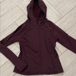Old Navy Maroon Active Zip-Up Jacket